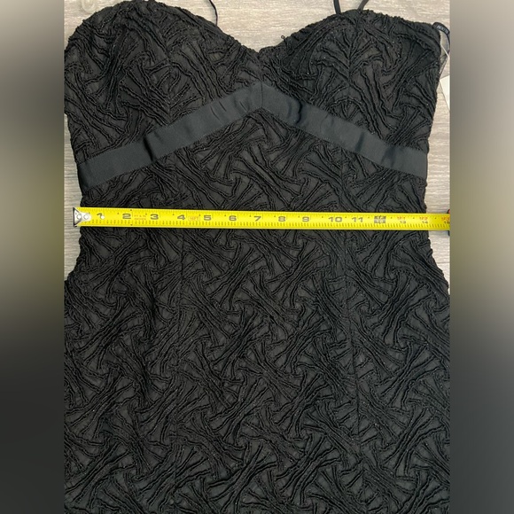 Chetta B, NWT Black Cocktail/ Wedding Dress Women’s Size 8 - Picture 13 of 14